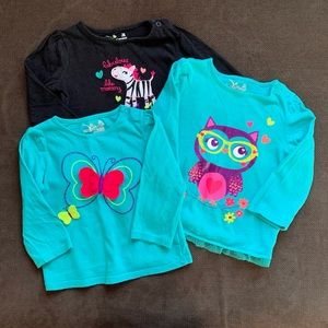 Girls Jumping Bean shirt bundle size 18 months.